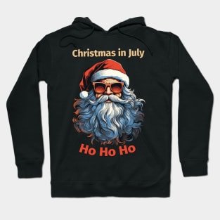 Santa's Sunny Selfie | "Christmas in July" Santa T-Shirt Hoodie